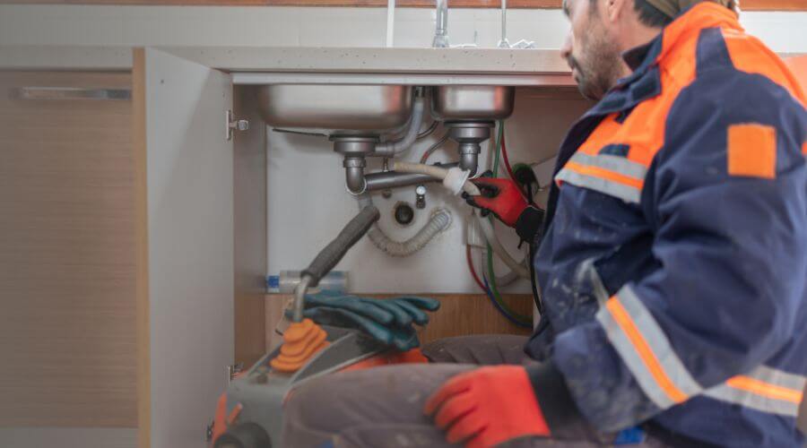 Professional slab leak plumber services in Looneyville, WV